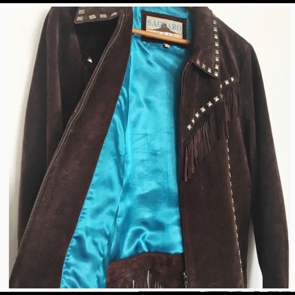 LEATHER FRINGE JACKET - Picture 4 of 8